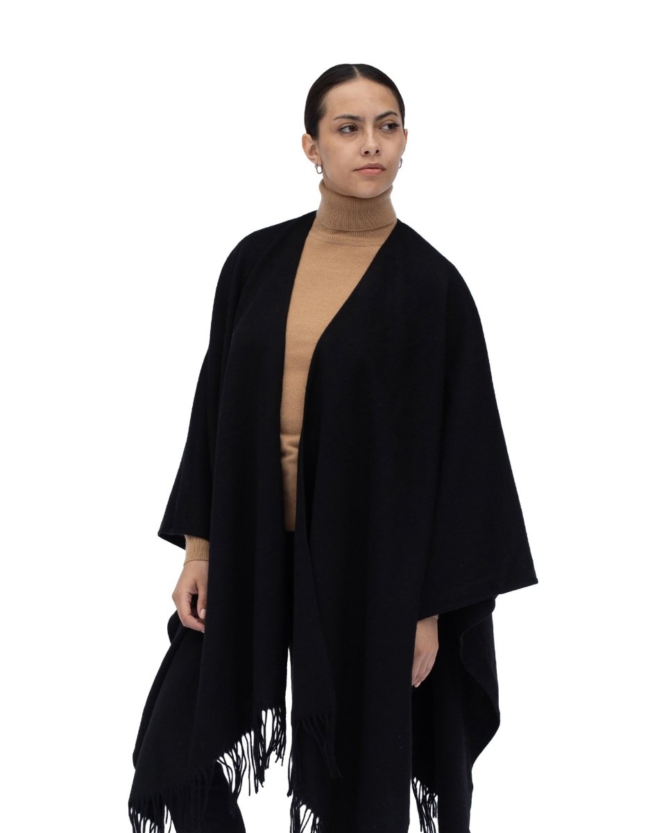 Lambswool Ruana - LonaScott