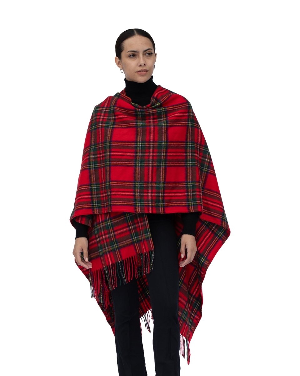 Lambswool Ruana - LonaScott