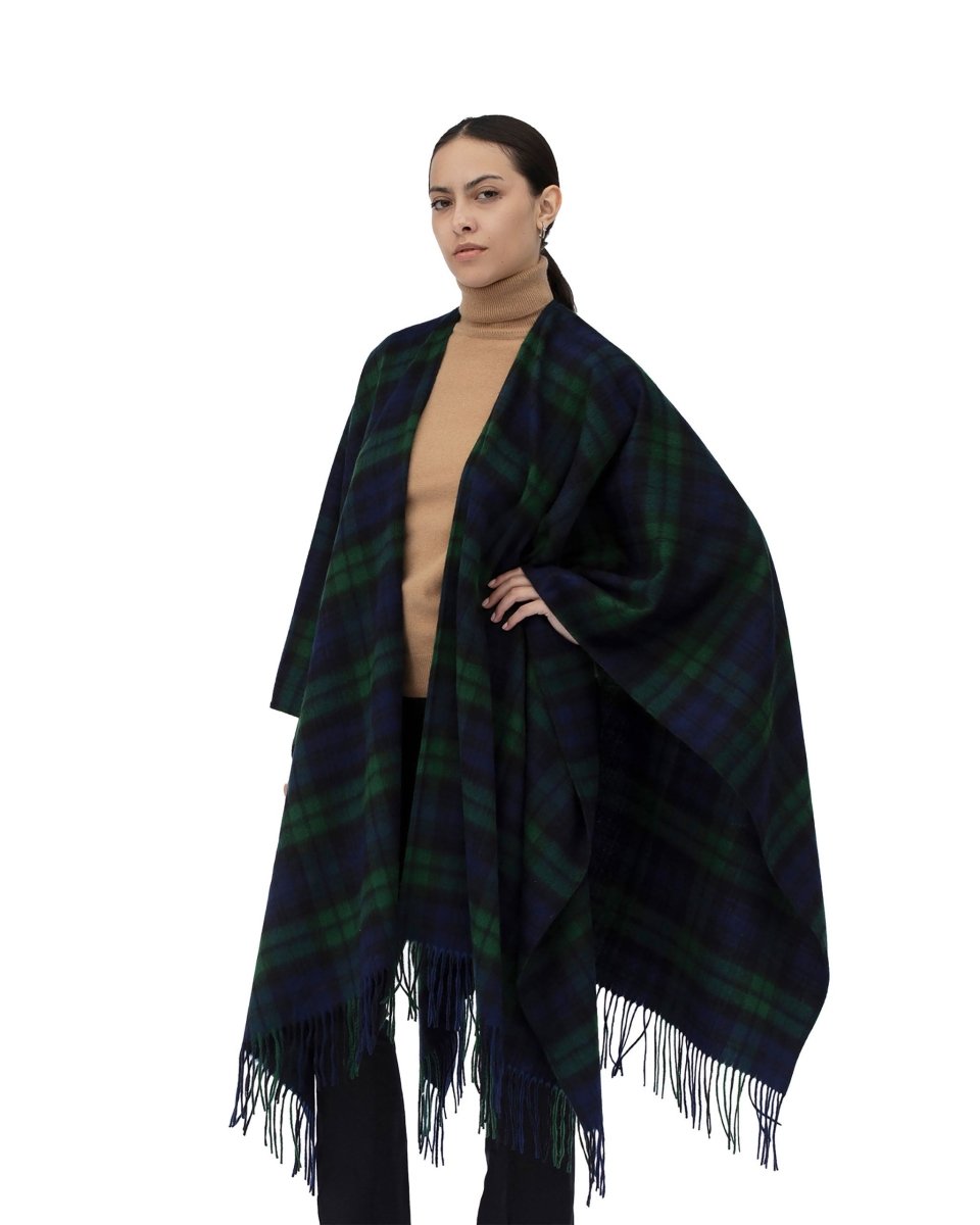 Lambswool Ruana - LonaScott