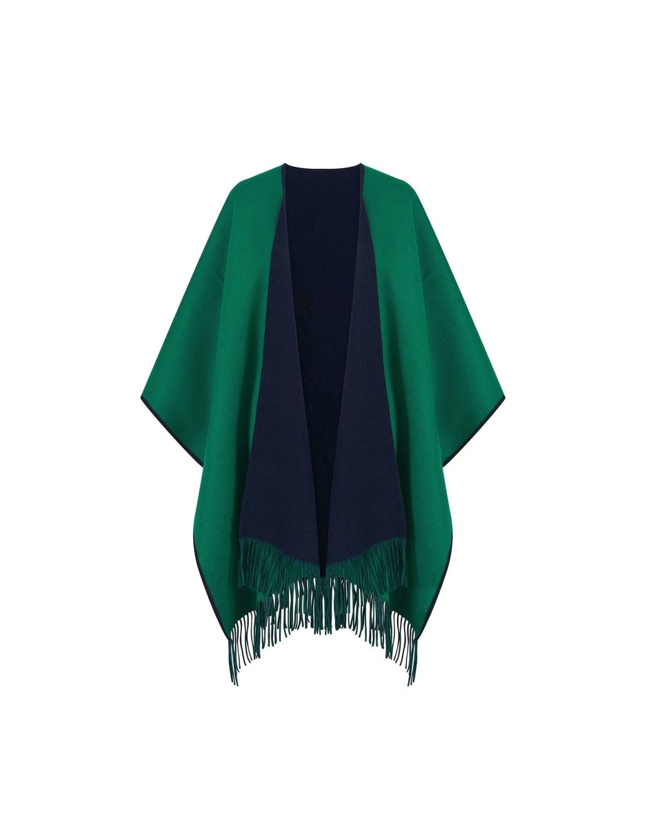 Lambswool Ruana - LonaScott