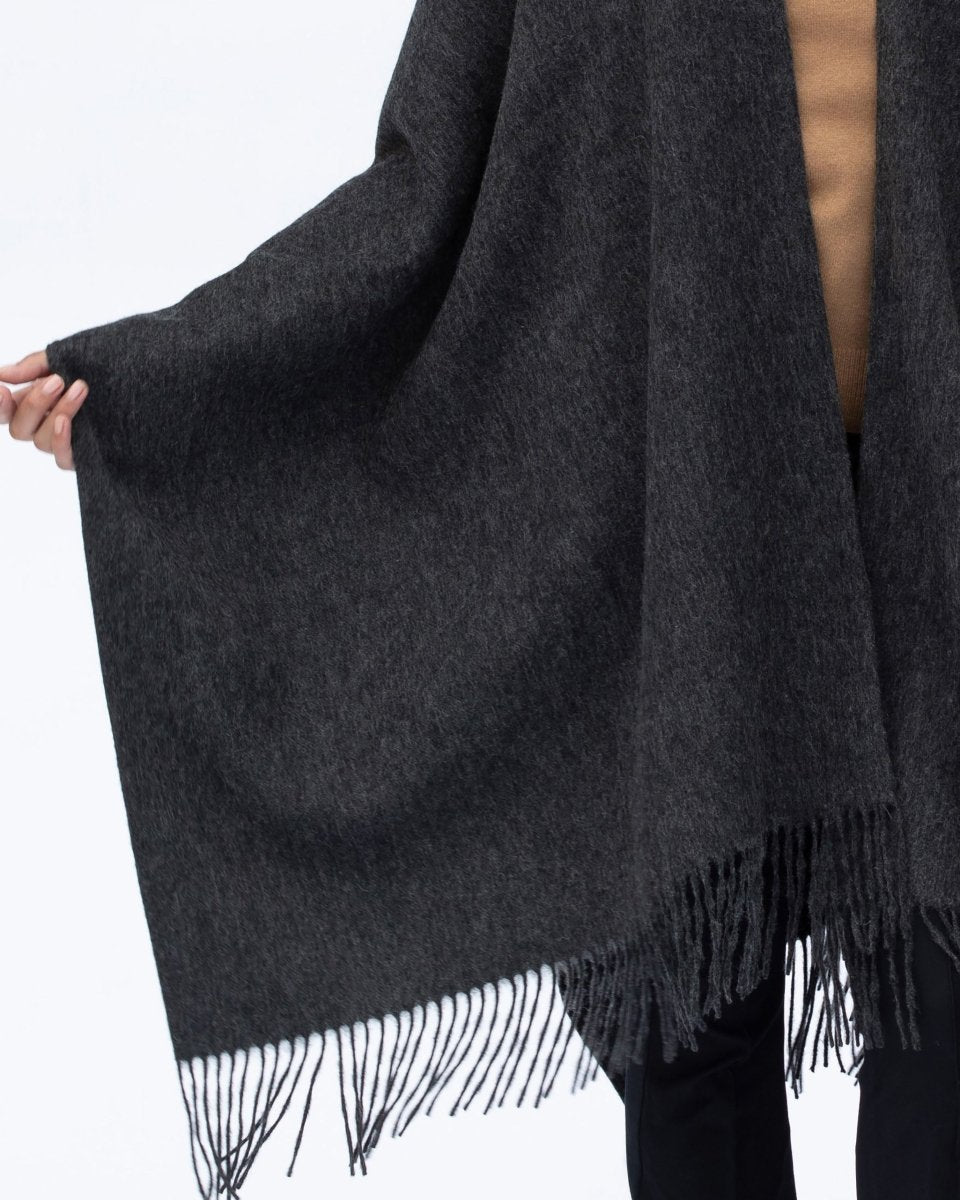Lambswool Ruana - LonaScott