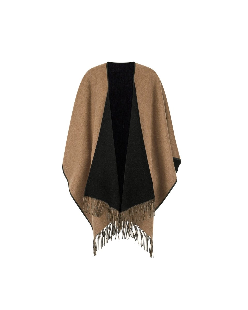 Lambswool Ruana - LonaScott