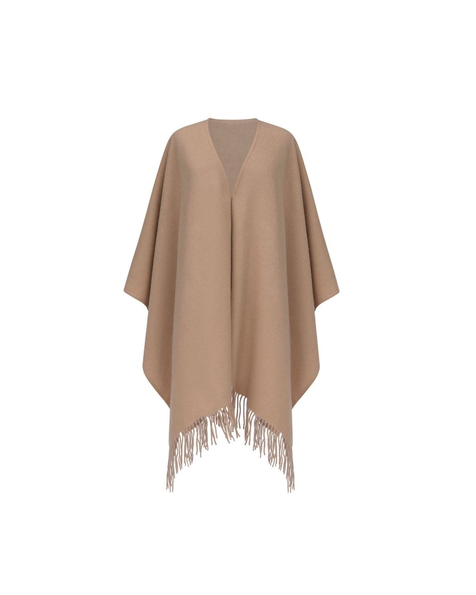 Lambswool Ruana - LonaScott