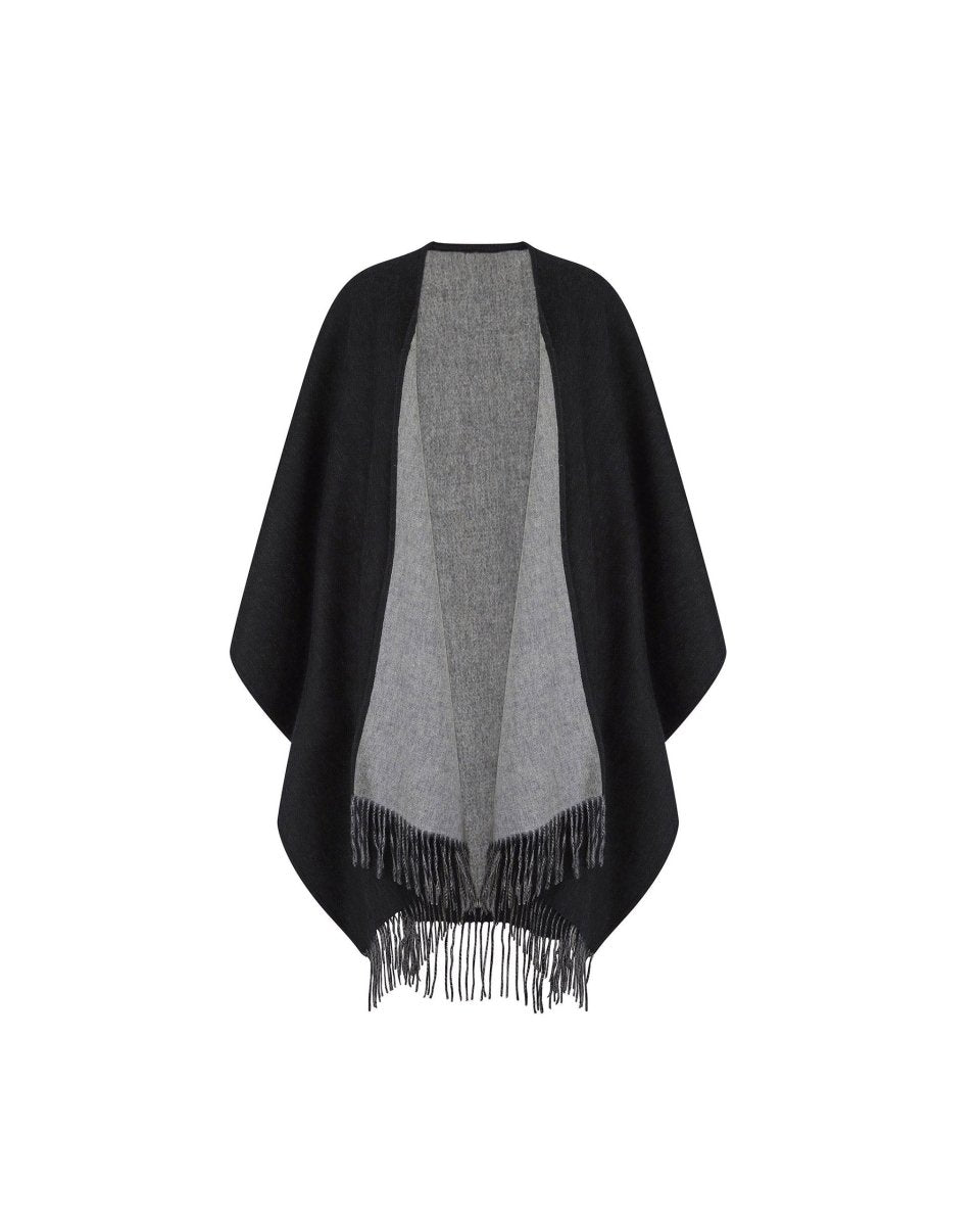 Lambswool Ruana - LonaScott