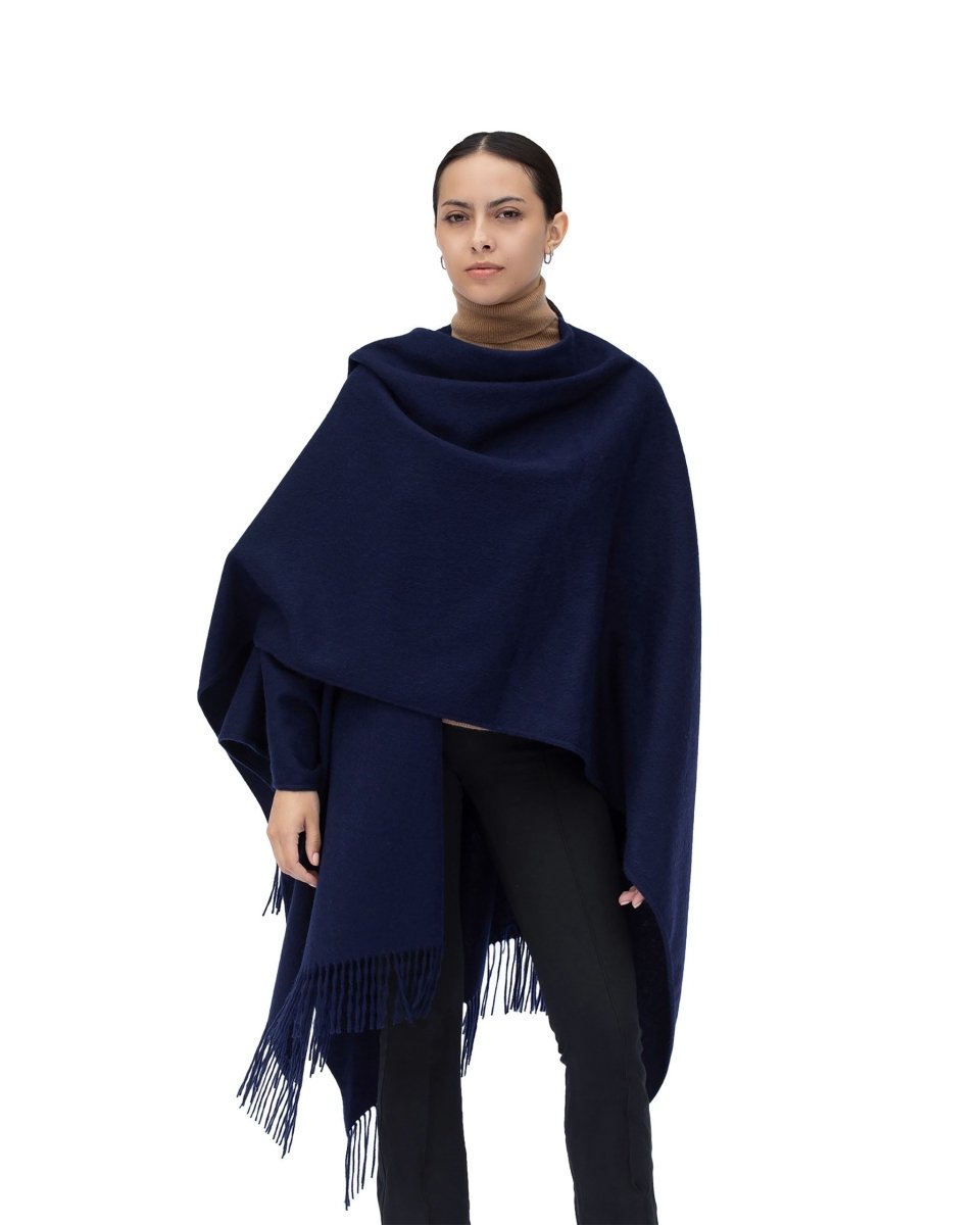 Lambswool Ruana - LonaScott