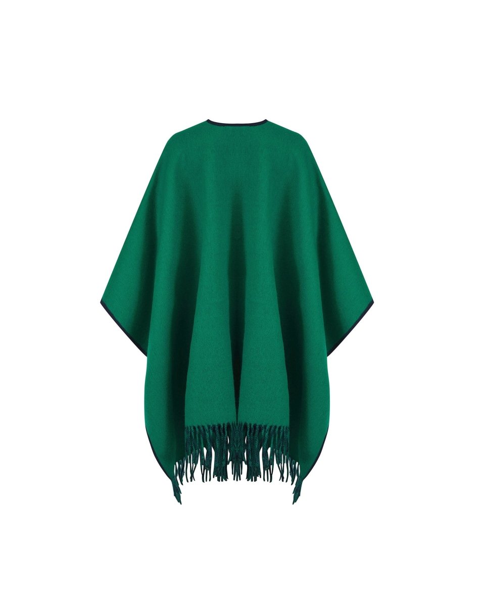 Lambswool Ruana - LonaScott