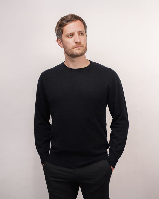 Men's Cashmere Round Neck Jumper
