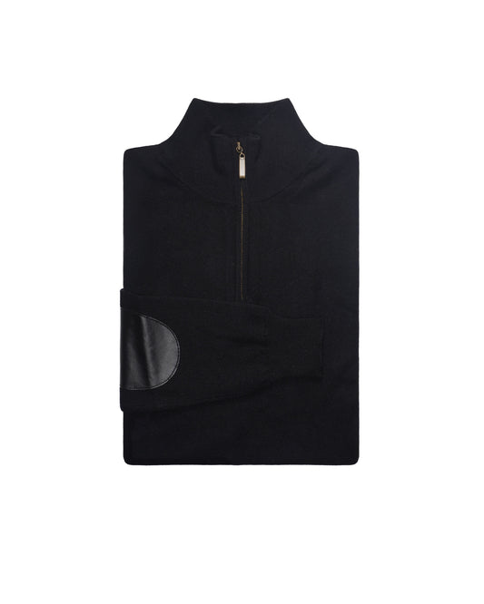 Men's Zip-Neck Cashmere Jumper