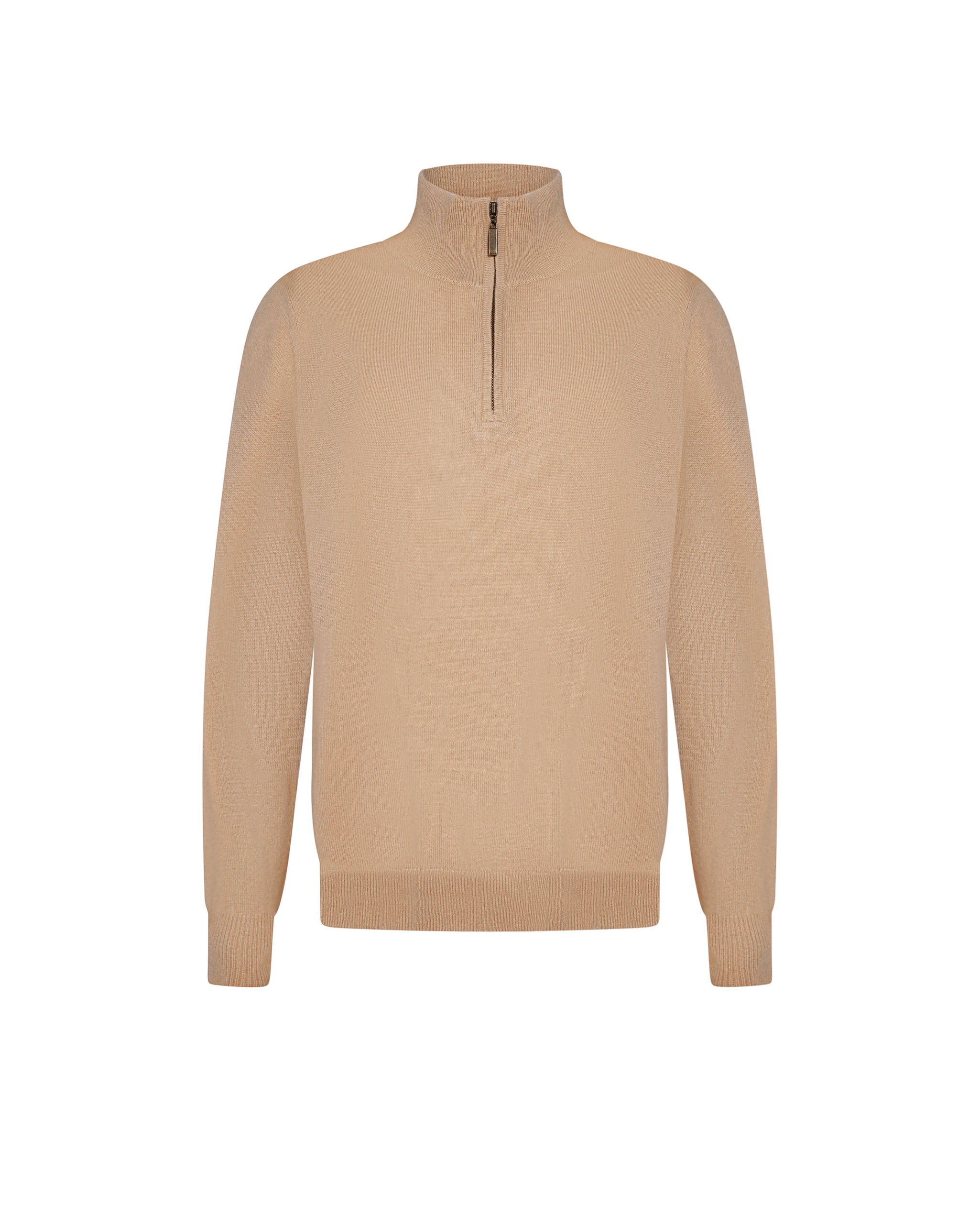 Men's Zip-Neck Cashmere Jumper