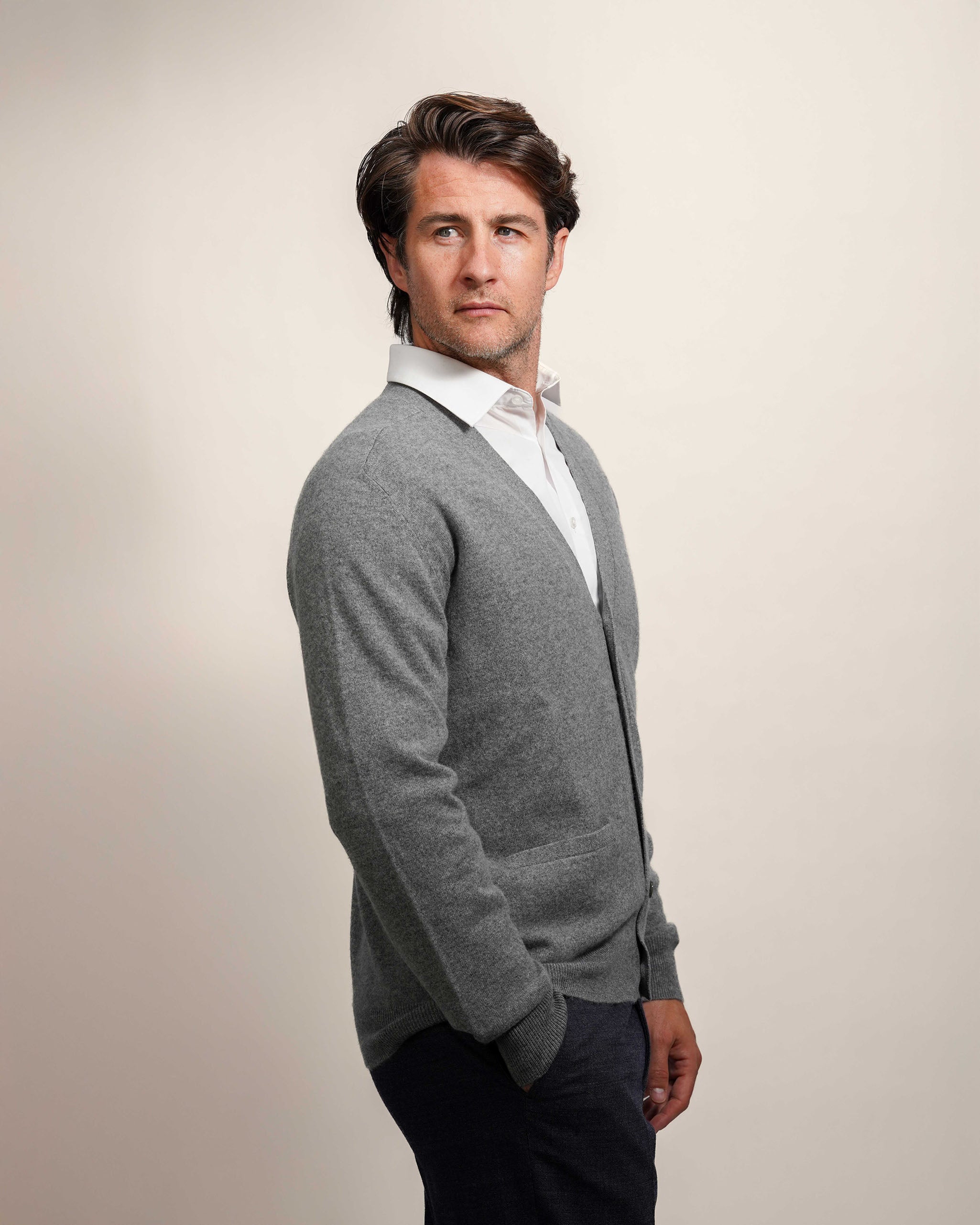 Men's Classic Cashmere Cardigan
