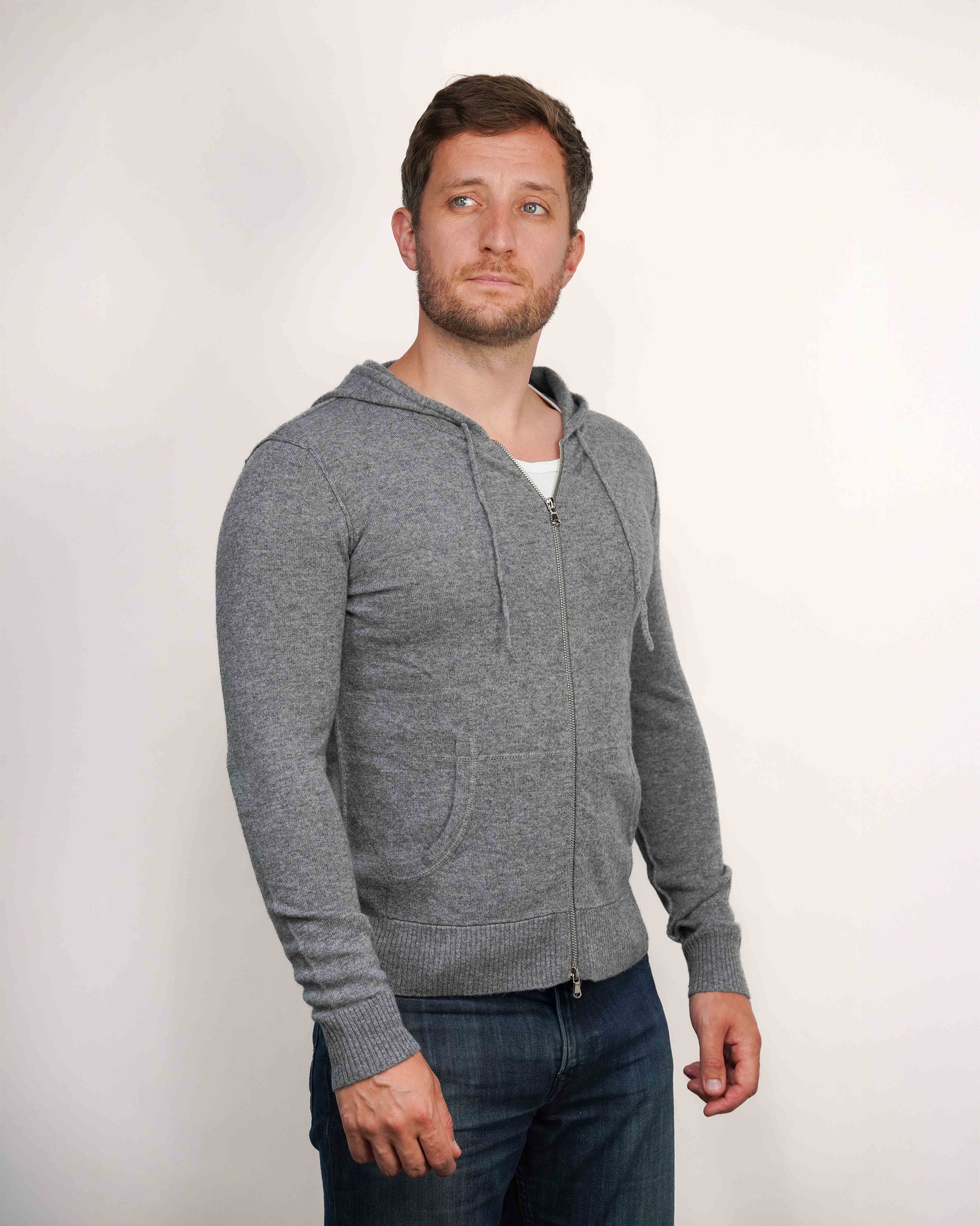 Men's Cashmere Hoodie