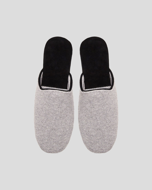 Mens Pure Cashmere Slippers