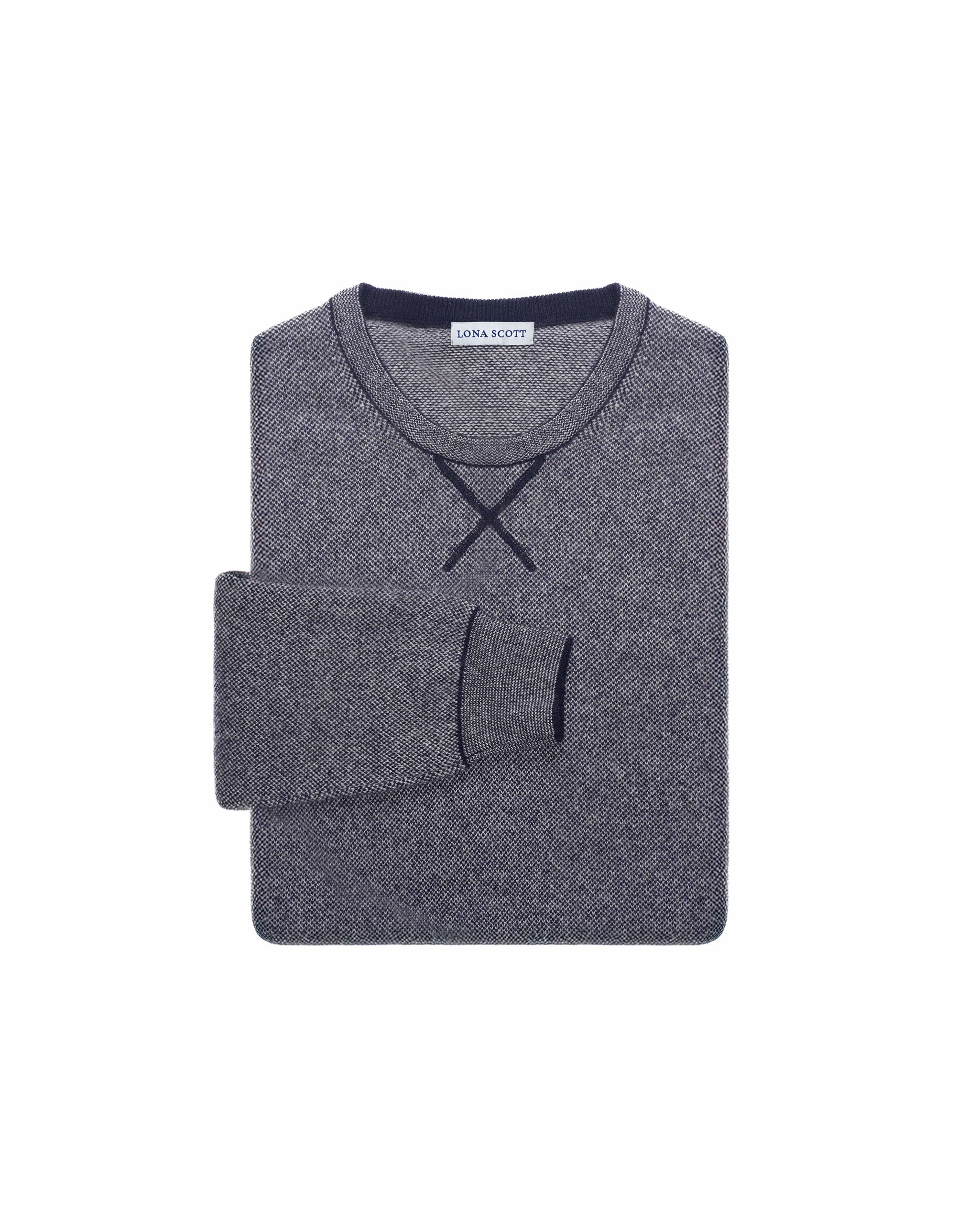Men's Cashmere Jacquard Jumper