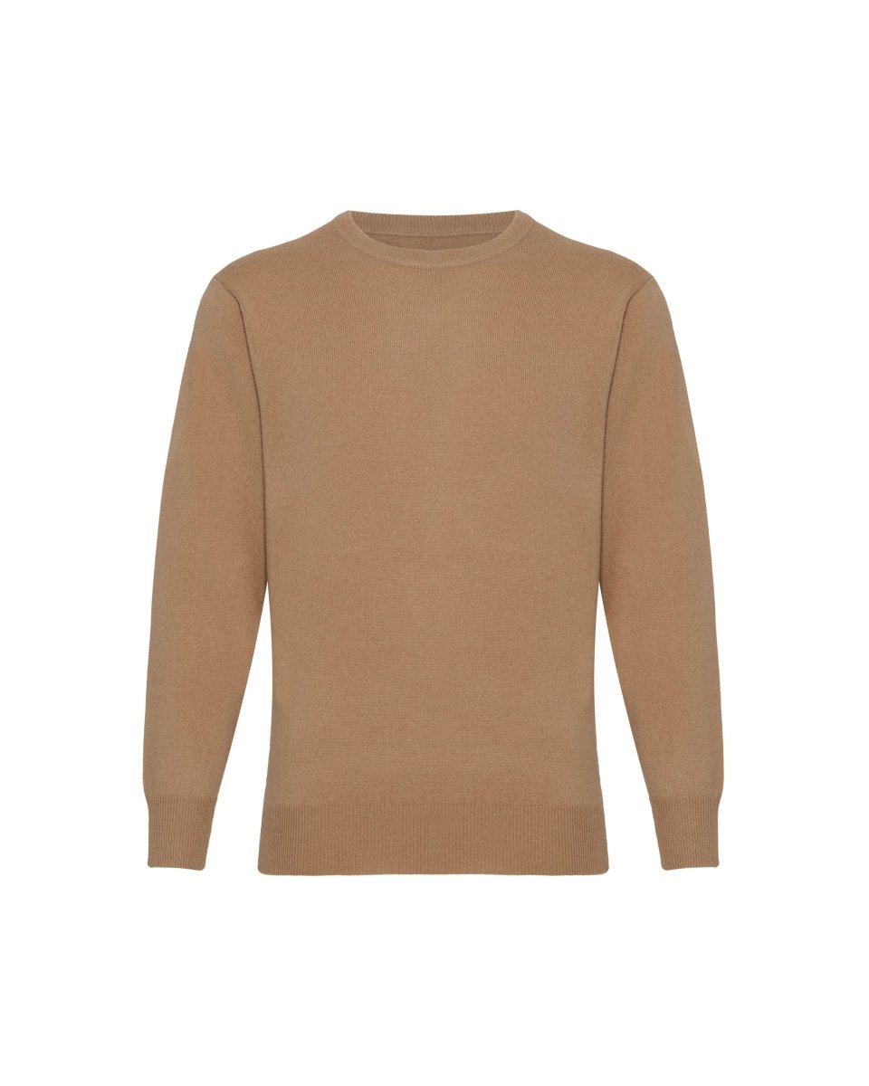 Men's Cashmere Round Neck Jumper - LonaScott