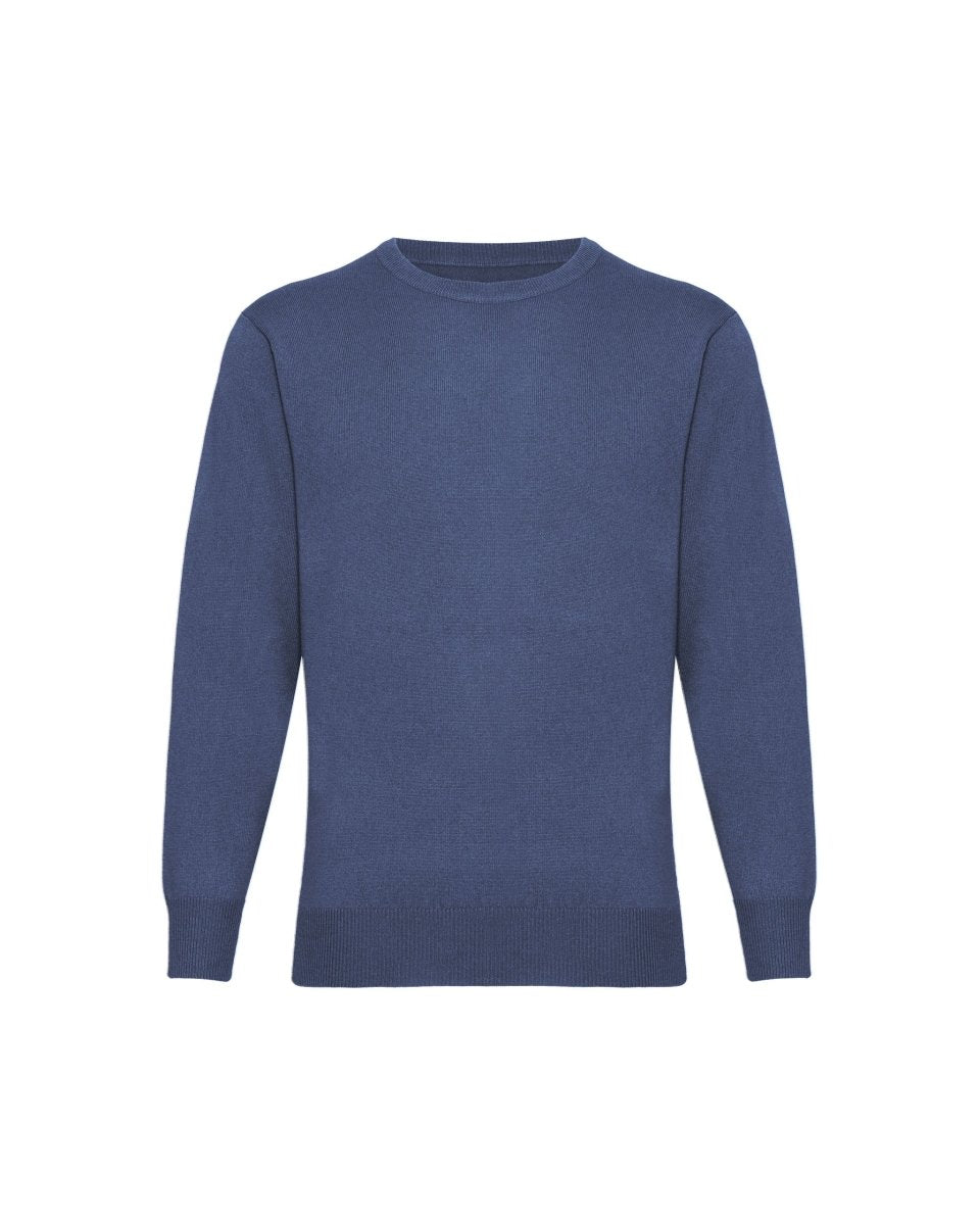 Men's Cashmere Round Neck Jumper - LonaScott