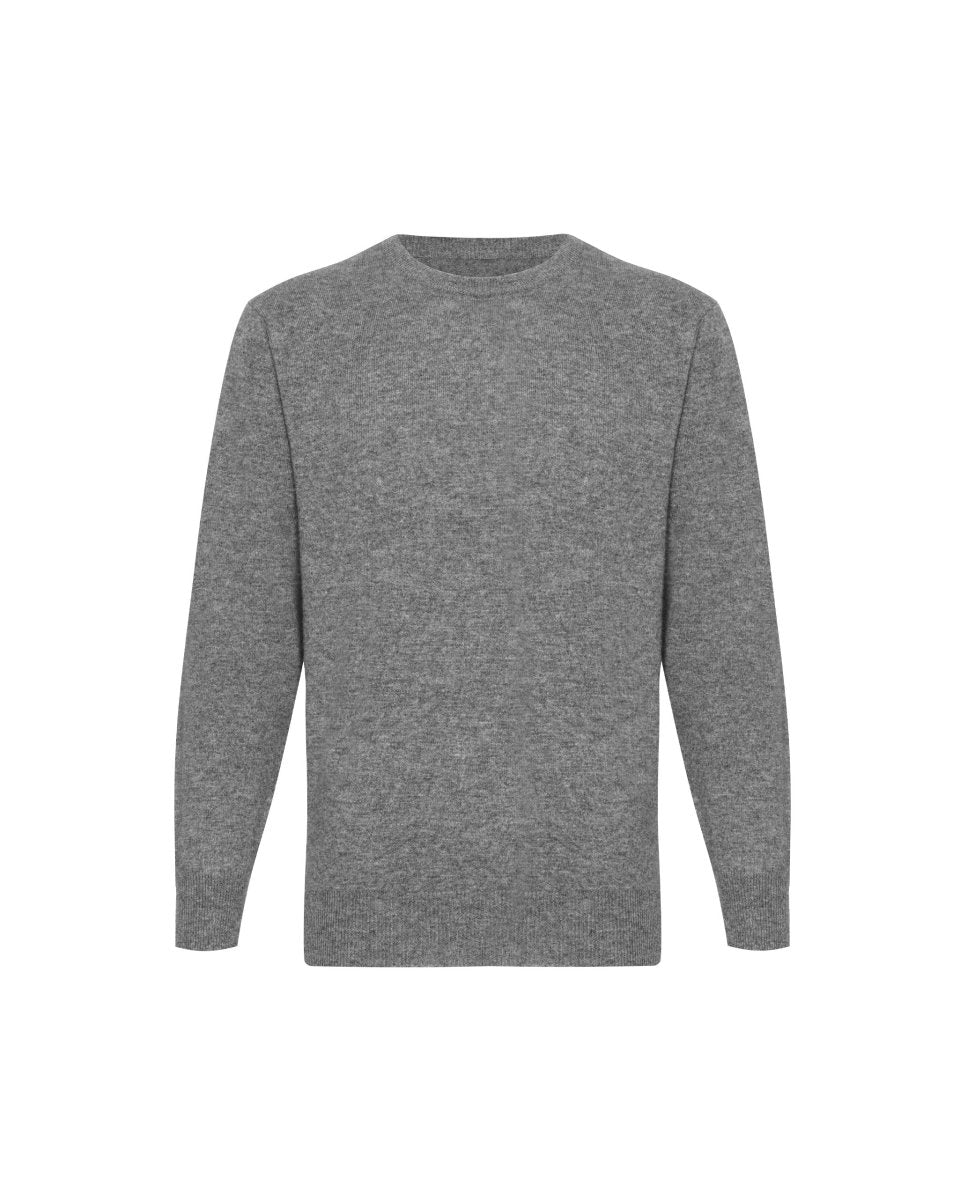 Men's Cashmere Round Neck Jumper - LonaScott