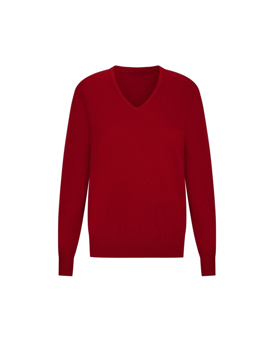 Men's Cashmere V - Neck Jumper - LonaScott