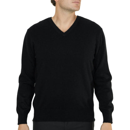 Men's Cashmere V - Neck Jumper - LonaScott