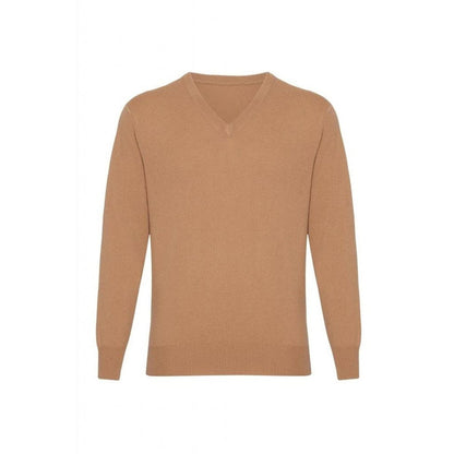 Men's Cashmere V - Neck Jumper - LonaScott