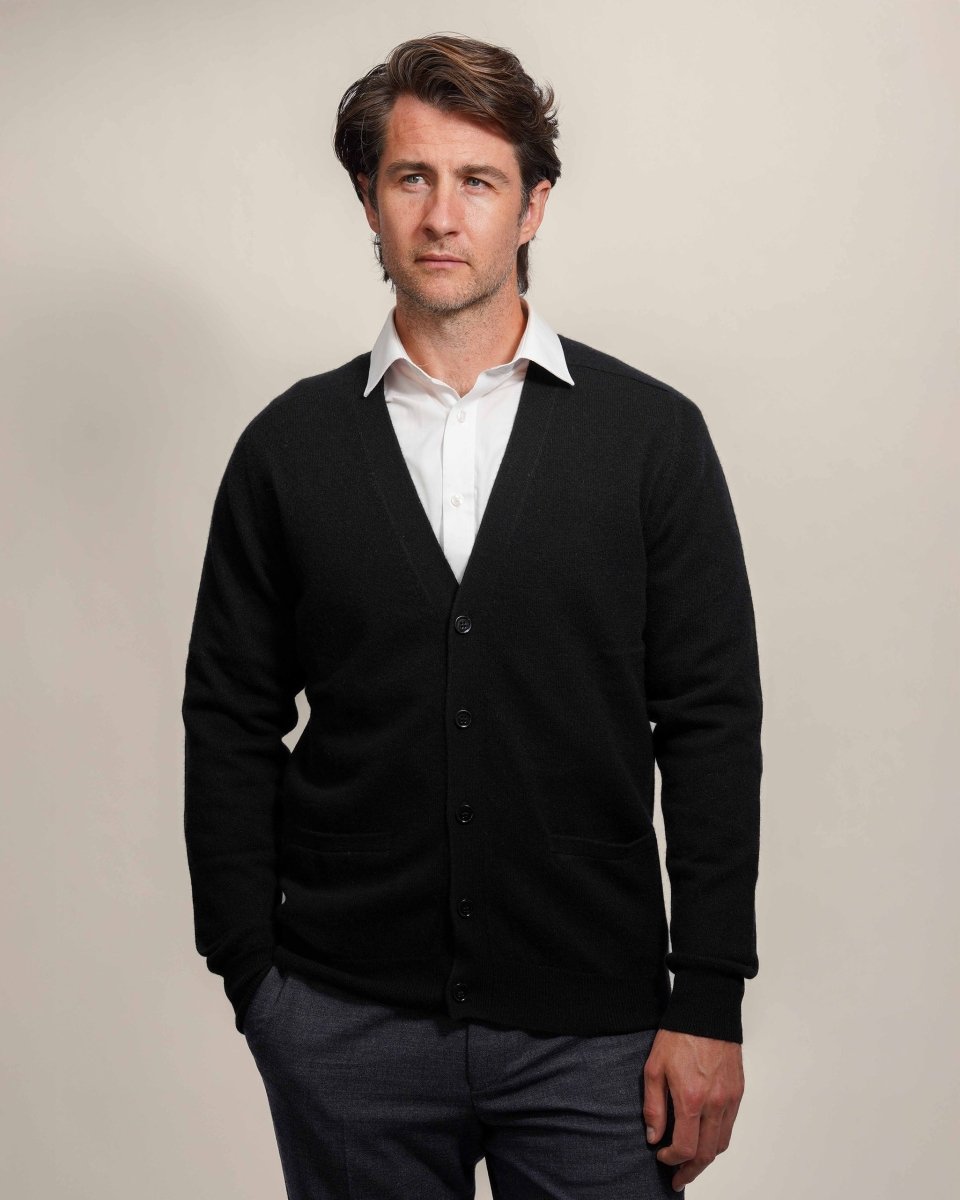 Men's Classic Cashmere Cardigan - LonaScott