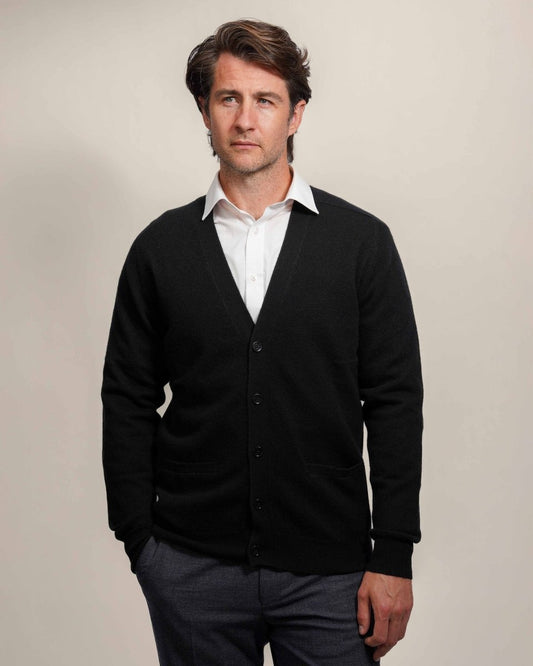 Men's Classic Cashmere Cardigan - LonaScott