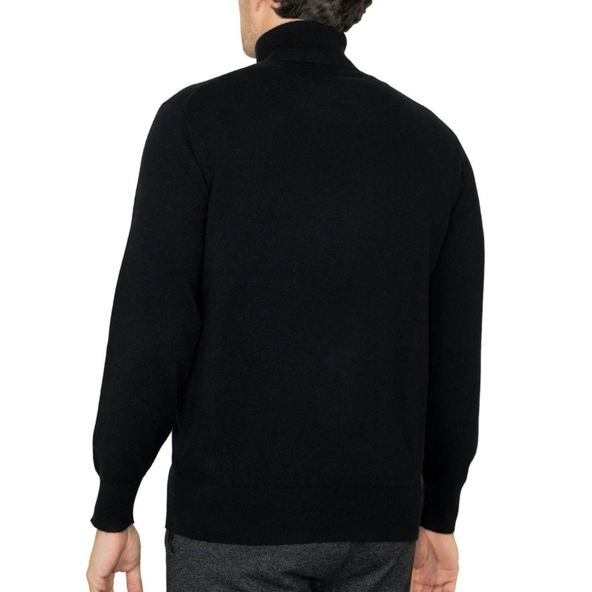 Men's High - Neck Cashmere Jumper - LonaScott