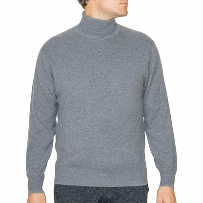 Men's High - Neck Cashmere Jumper - LonaScott