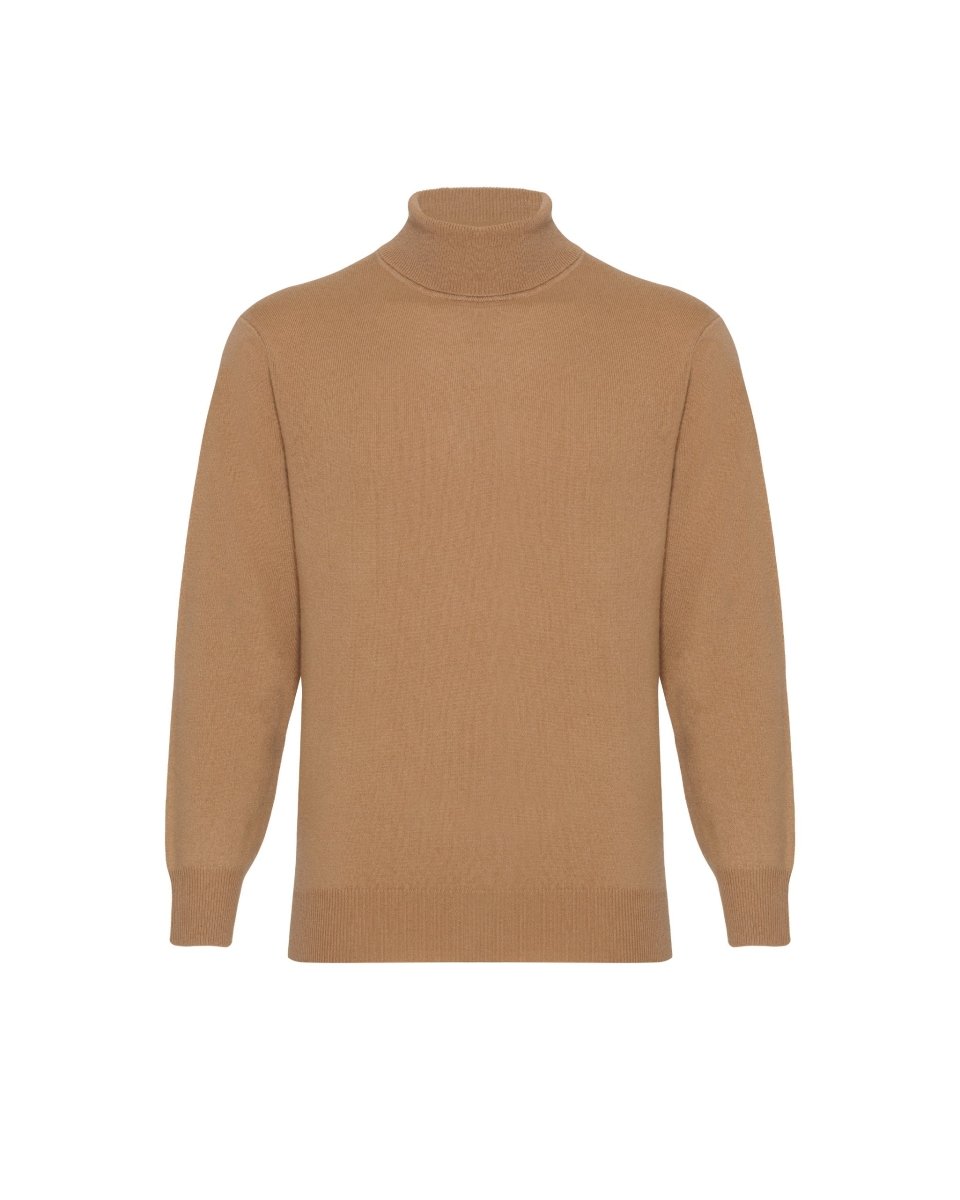 Men's High - Neck Cashmere Jumper - LonaScott