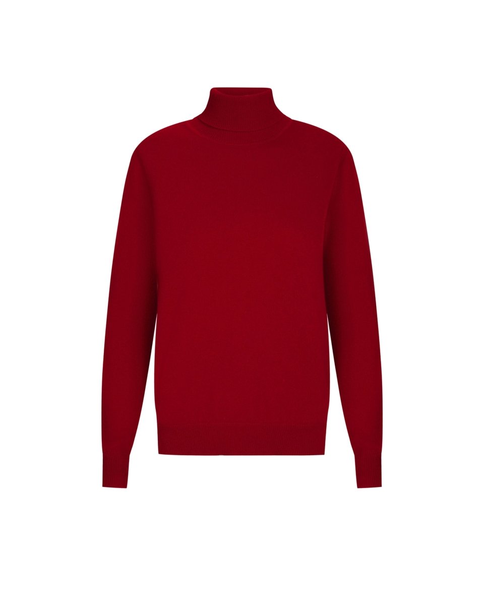 Men's High - Neck Cashmere Jumper - LonaScott