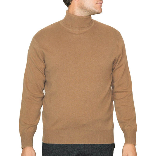 Men's High - Neck Cashmere Jumper - LonaScott