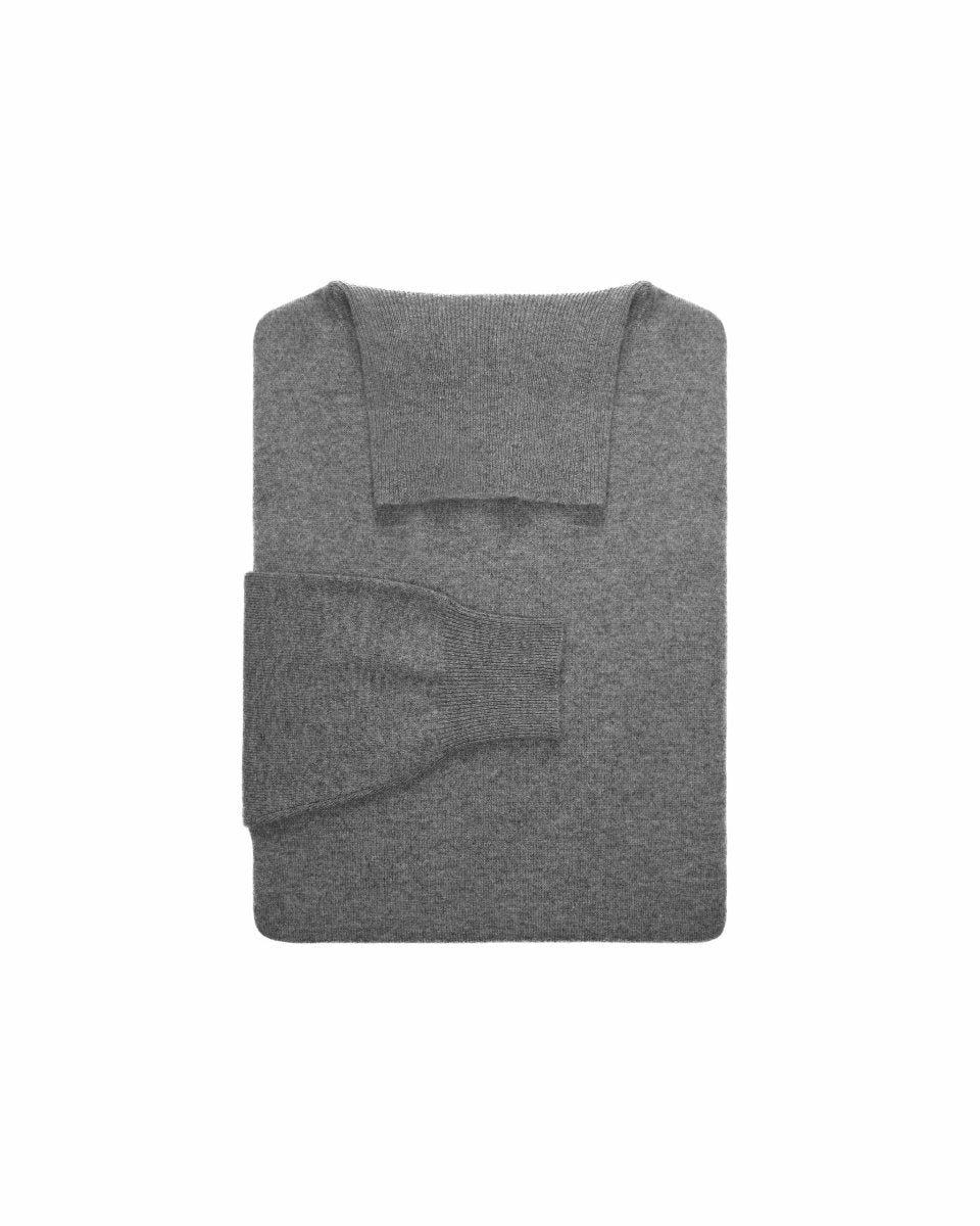 Men's High - Neck Cashmere Jumper - LonaScott
