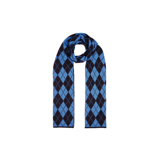 Mens Lambswool Argyle Scarf - LonaScott