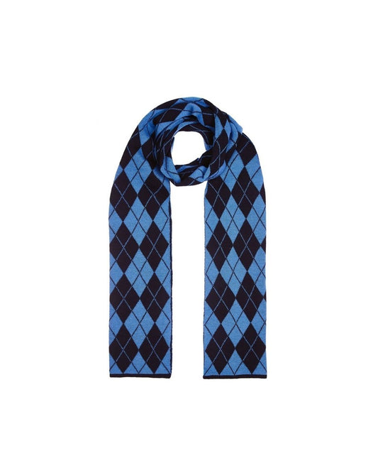 Mens Lambswool Argyle Scarf - LonaScott
