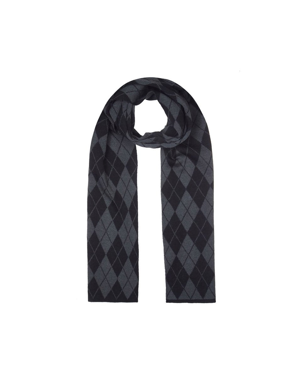 Mens Lambswool Argyle Scarf - LonaScott