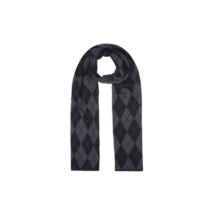 Mens Lambswool Argyle Scarf - LonaScott