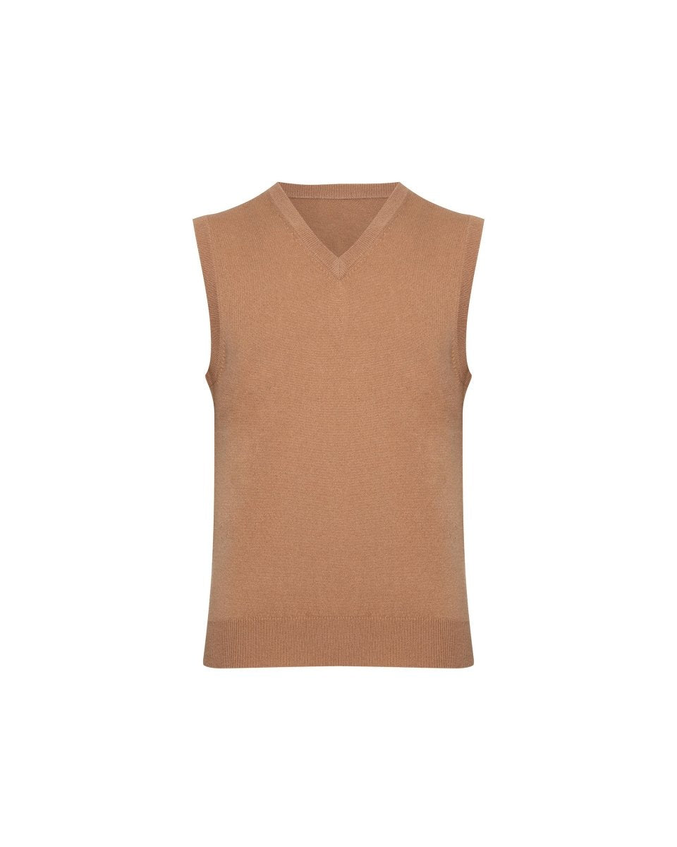 Men's Pure Cashmere Slipover - LonaScott