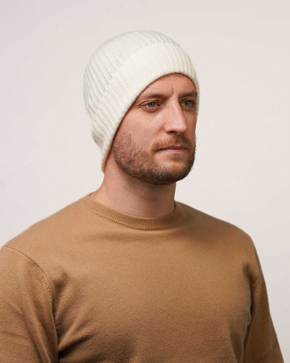 Pure Cashmere Beanie - LonaScott
