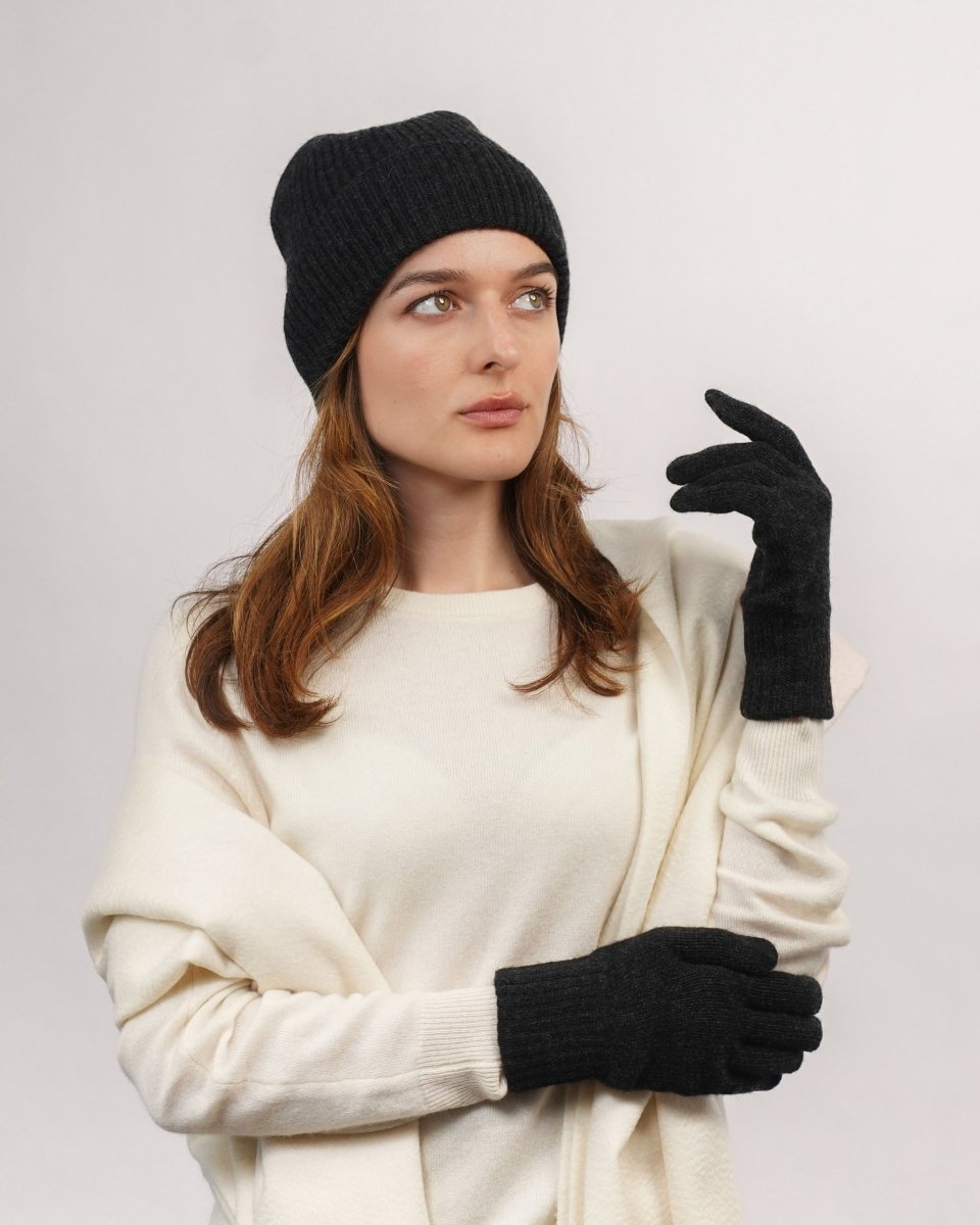 Pure Cashmere Beanie - LonaScott