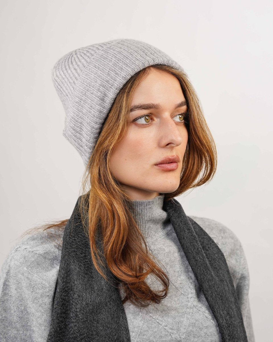 Pure Cashmere Beanie - LonaScott