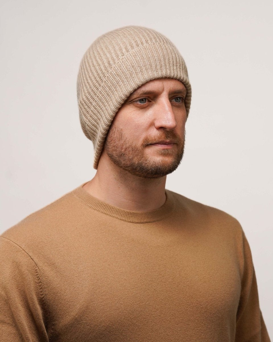 Pure Cashmere Beanie - LonaScott