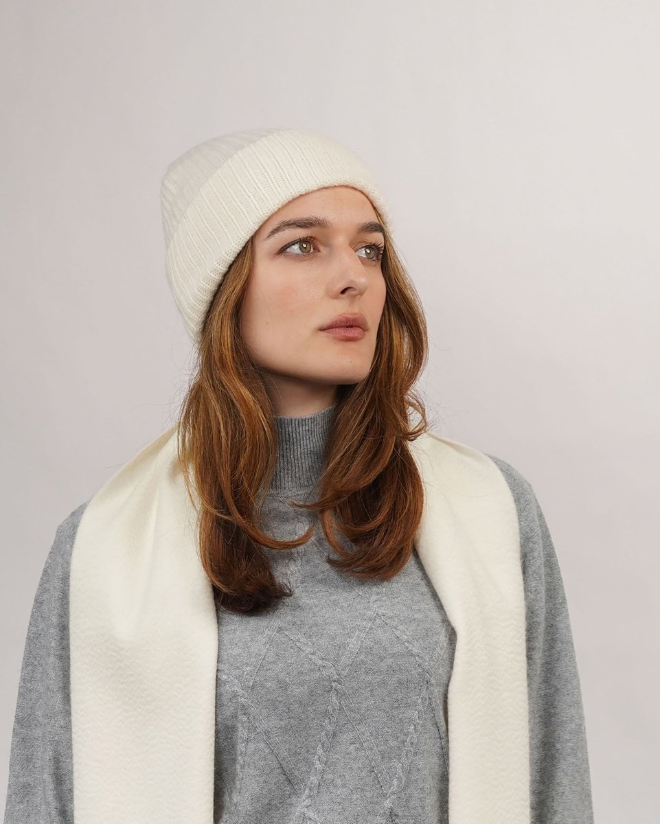 Pure Cashmere Beanie - LonaScott