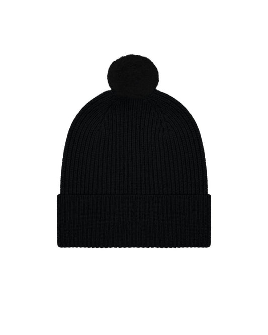 Pure Cashmere Bobble Hat - LonaScott