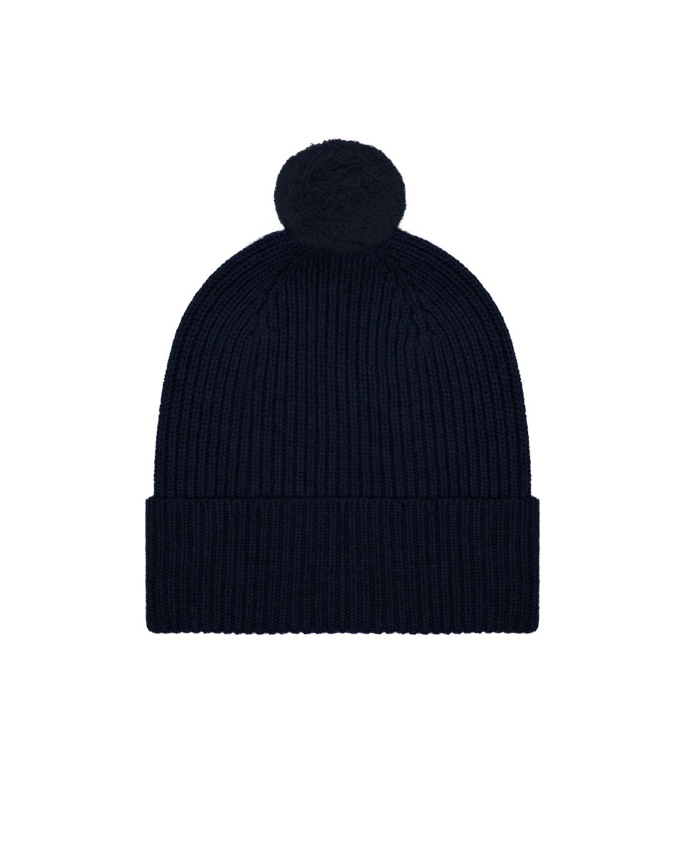 Pure Cashmere Bobble Hat - LonaScott