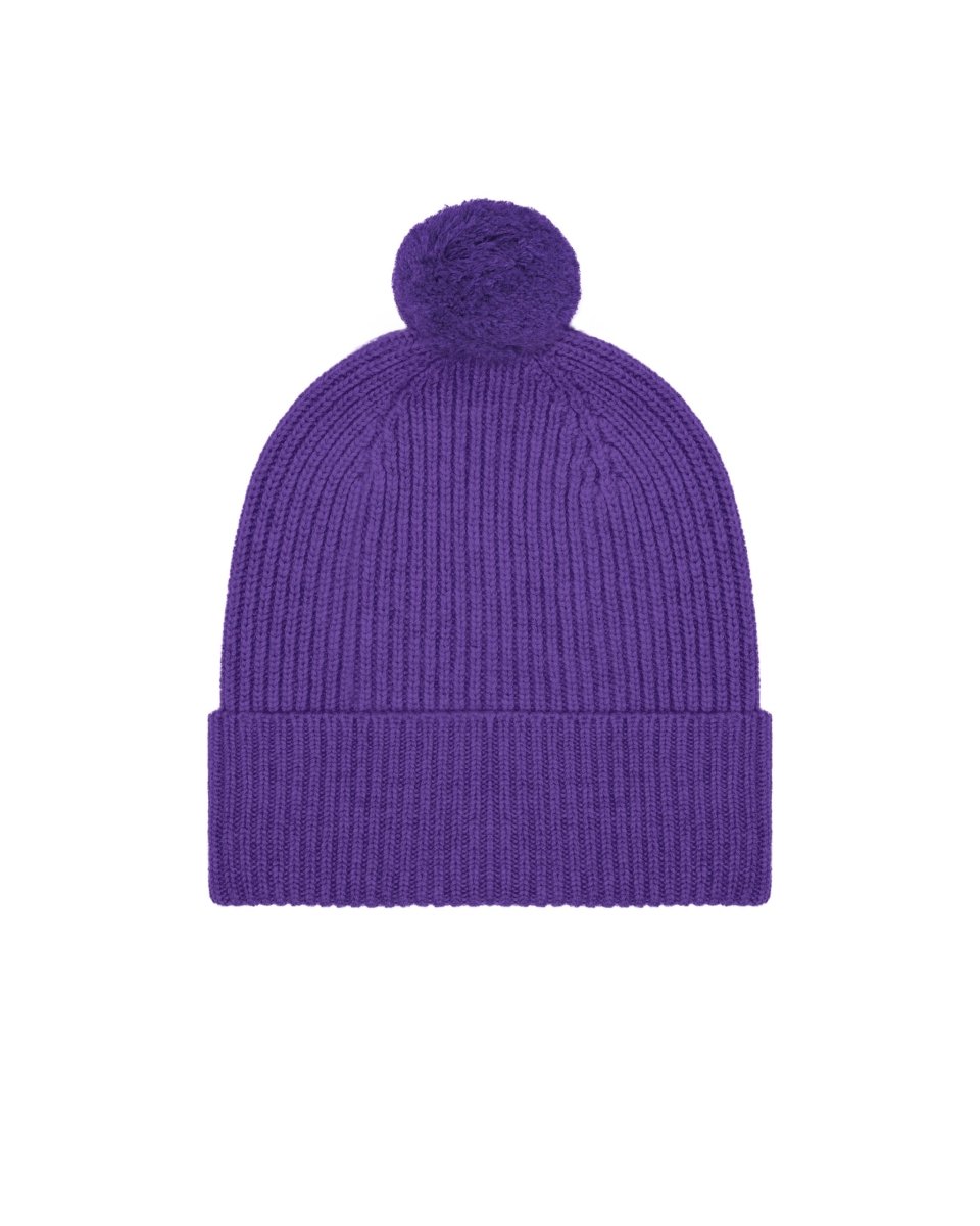Pure Cashmere Bobble Hat - LonaScott
