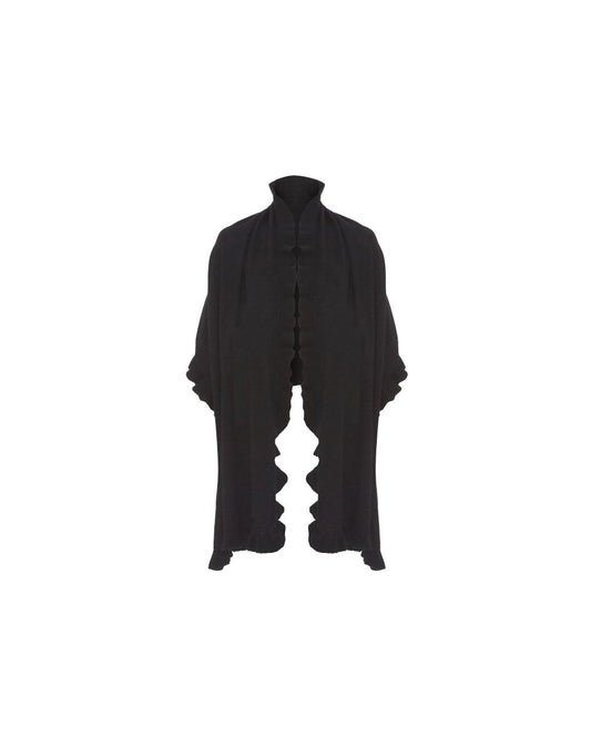 Pure Cashmere Frilly Wrap - LonaScott
