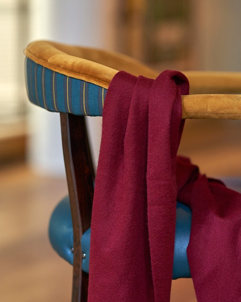 Pure Cashmere Plain Scarf - LonaScott