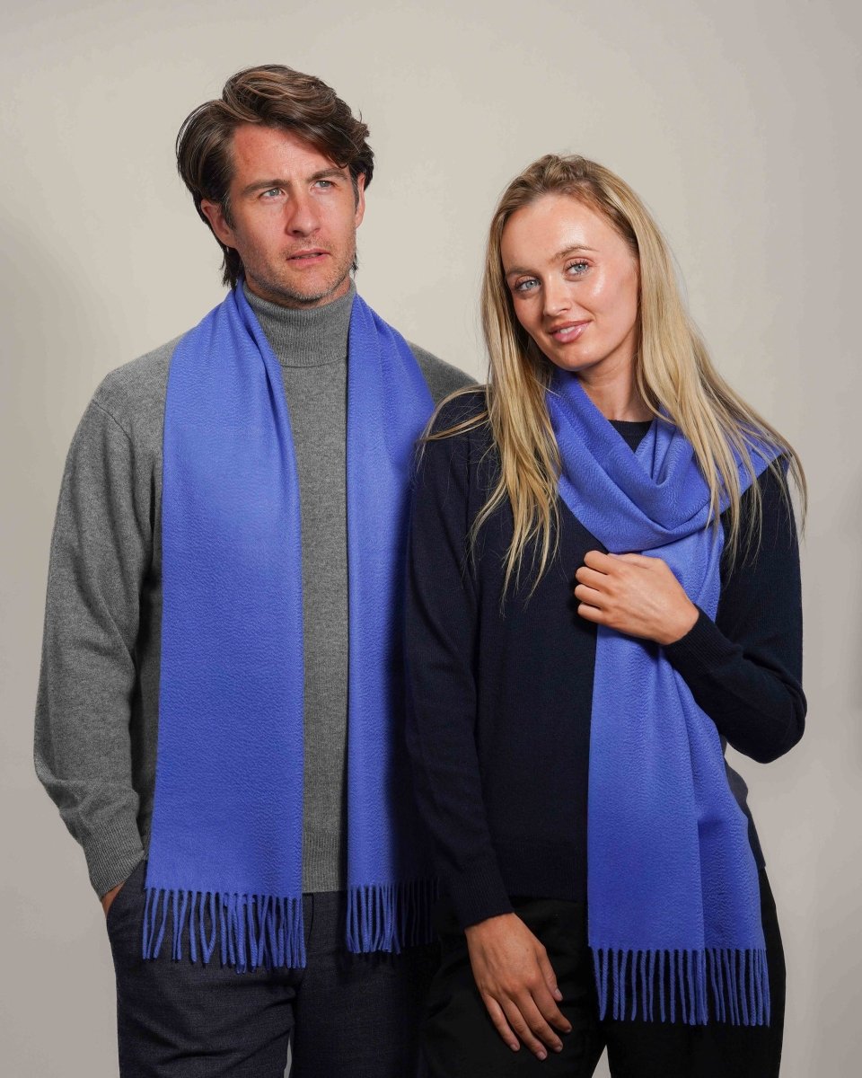Pure Cashmere Plain Scarf - LonaScott