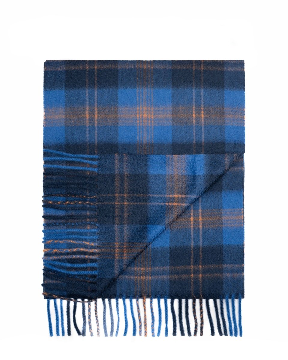 Pure Cashmere Tartan Scarf
