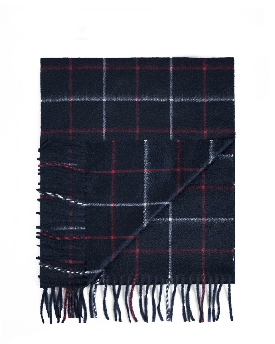 Pure Cashmere Tartan Scarf - LonaScott