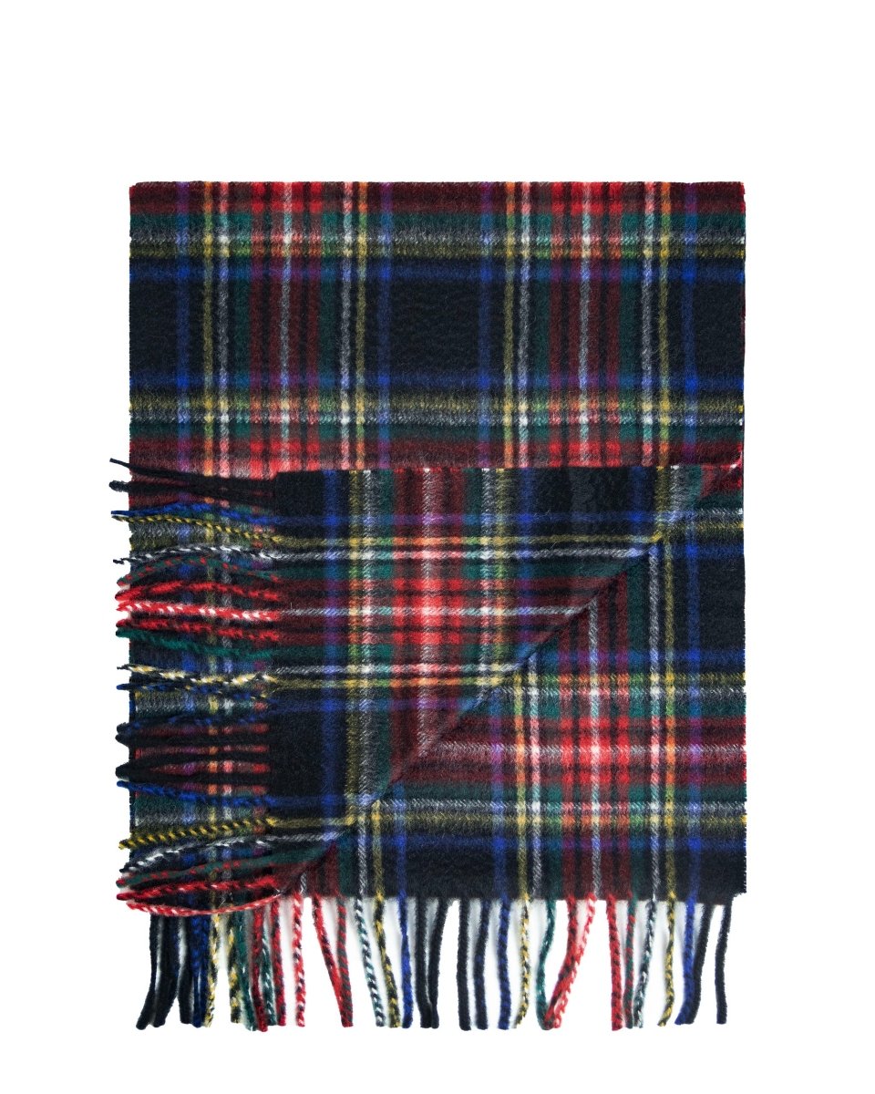 Pure Cashmere Tartan Scarf - LonaScott